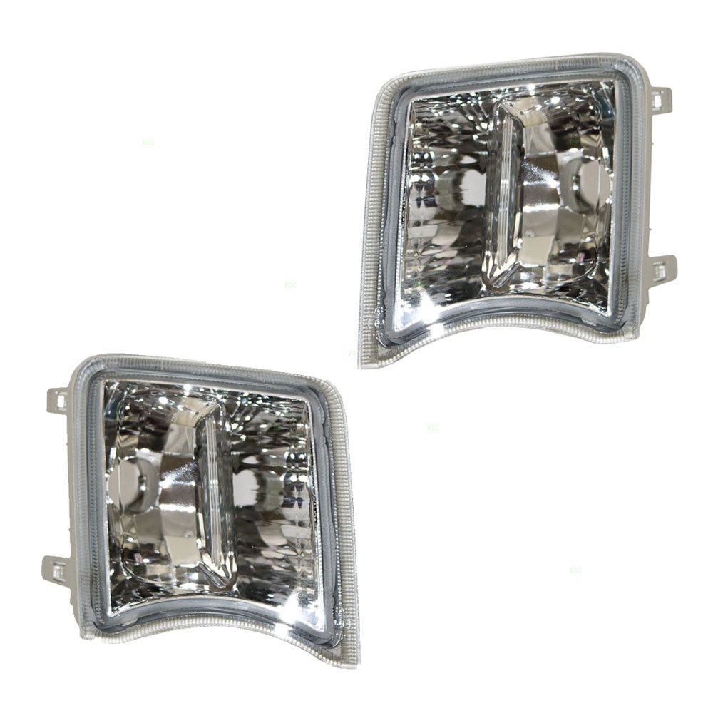 1011 Toyota Prius Set of Front Park Signal Marker Lights