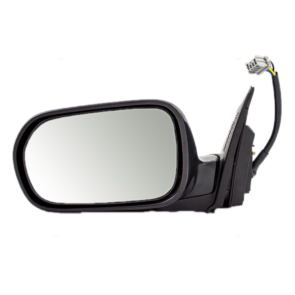 0206 Acura RSX Drivers Side View Power Mirror Heated Smooth Assembly