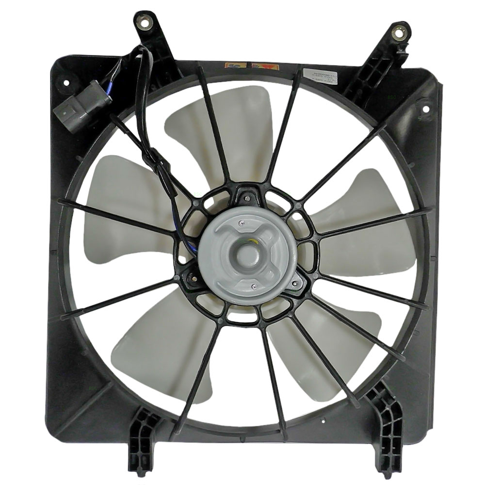 9802 Honda Accord 4Cyl Denso Type Radiator Cooling Fan Motor Assembly