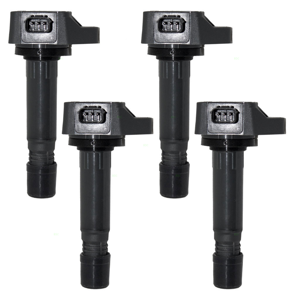 0611 Honda Civic 1.8L Set of Four Ignition Spark Plug Coils