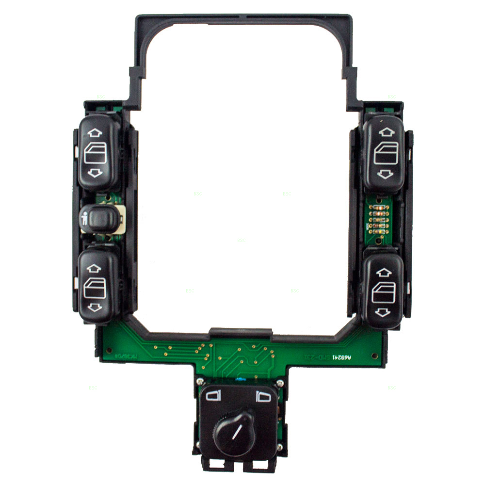 9698 MercedesBenz EClass W210 Master Power Control Window Switch 2108200110