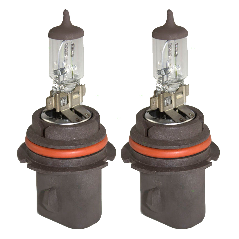 Pair of Headlight Bulbs 9007