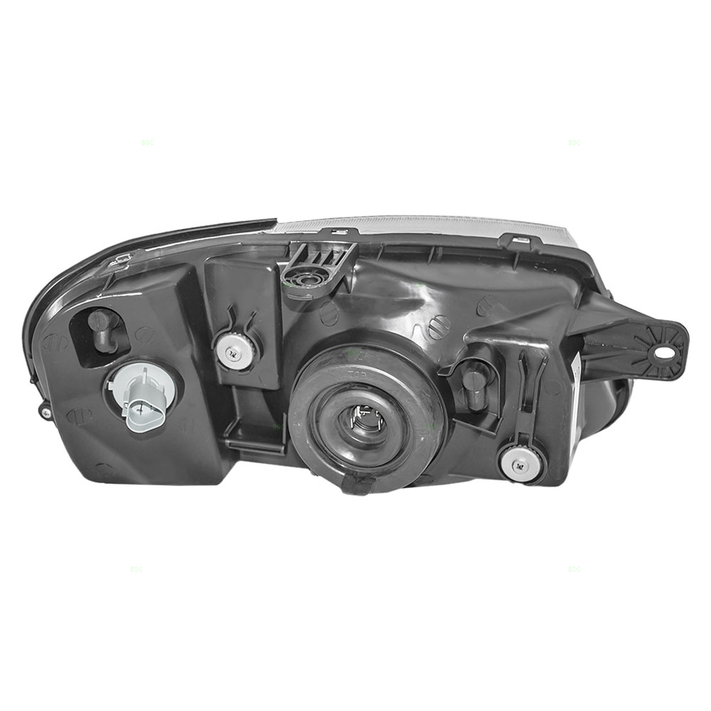 0002 Hyundai Accent Drivers Headlight Assembly
