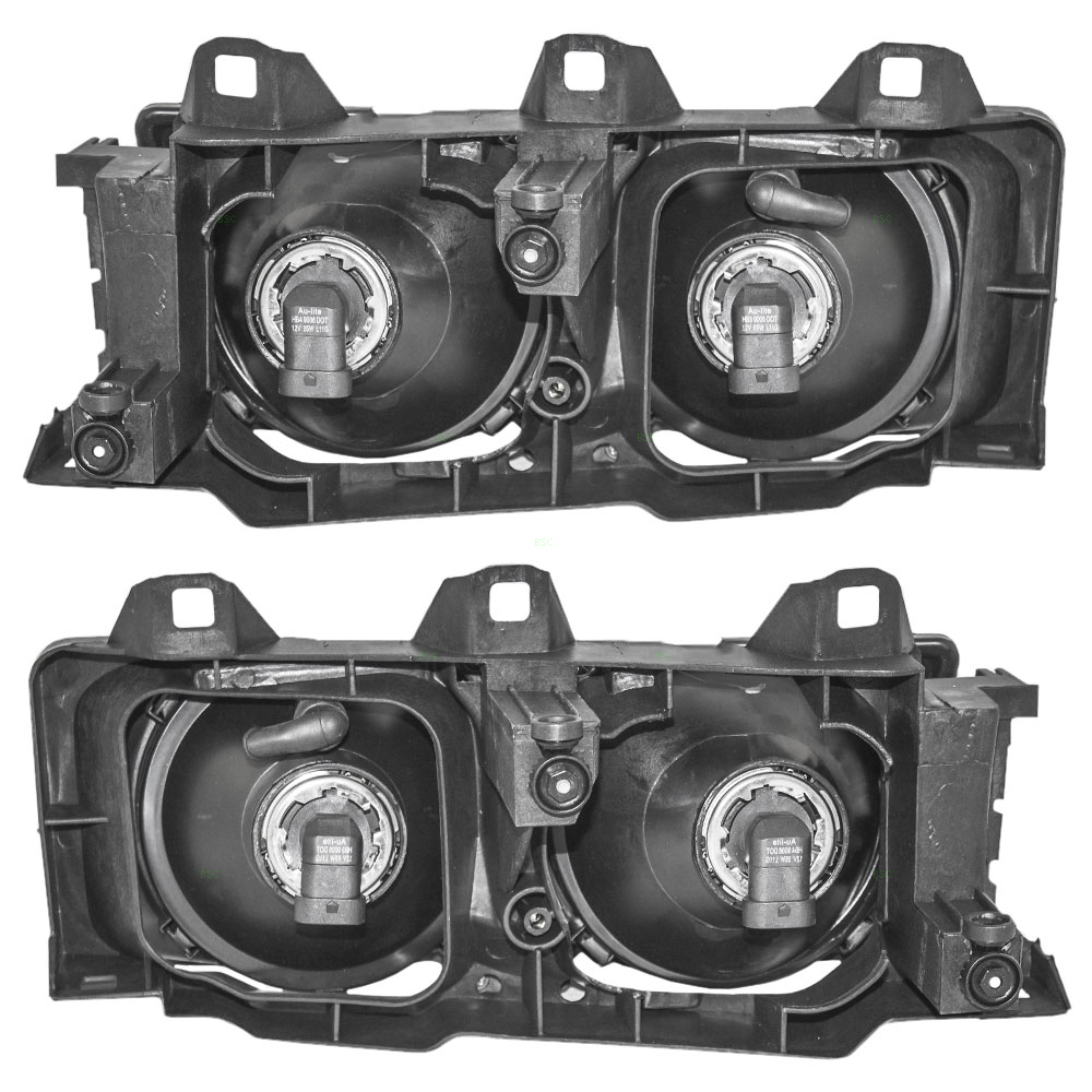 9299 BMW 3 Series E36 New Pair Set Headlight Headlamp