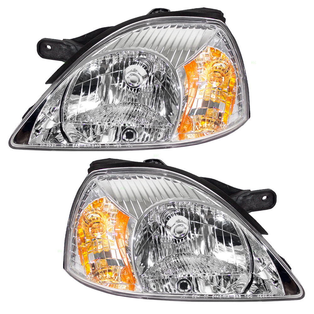 20032005 Kia Rio Set of Headlights