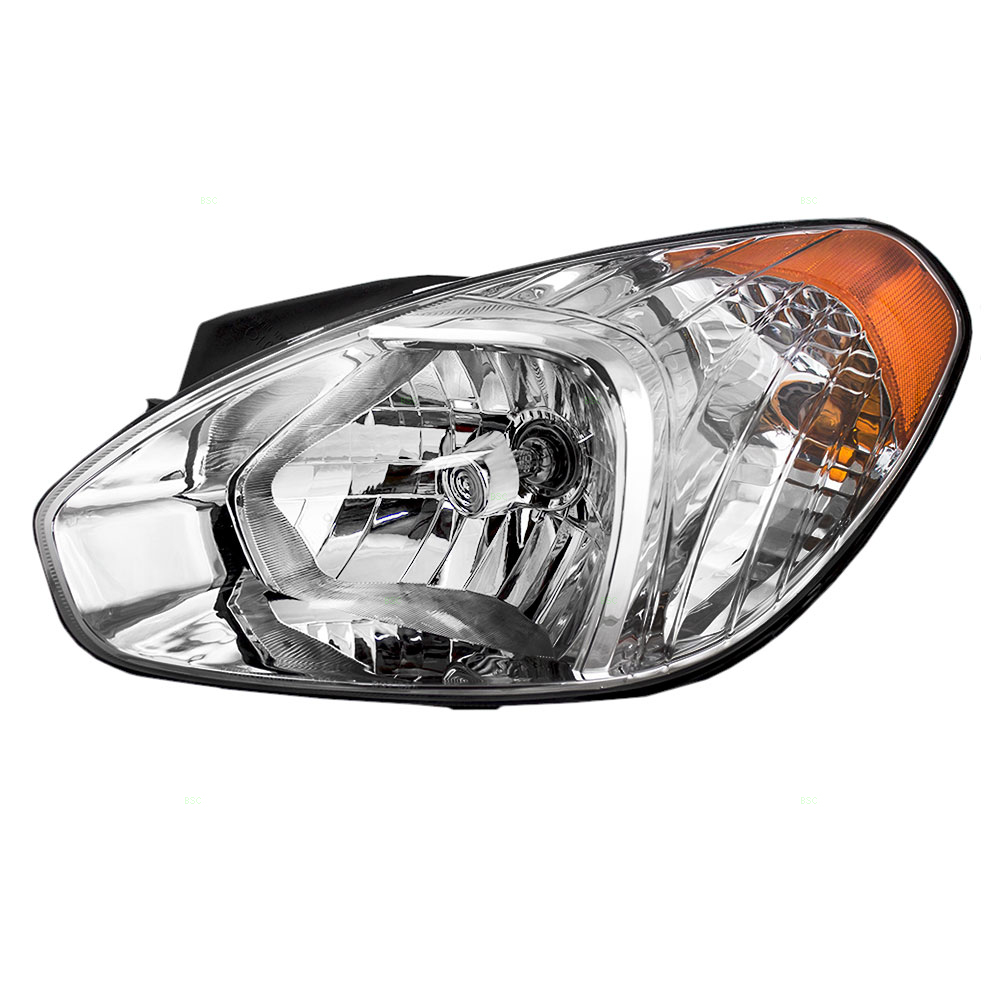 20072011 Hyundai Accent Drivers Headlight Assembly