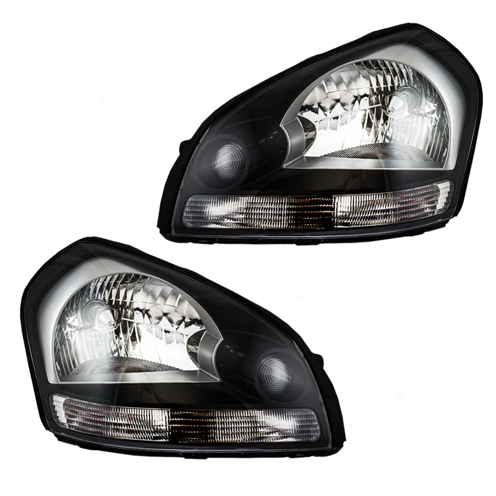 0509 Hyundai Tucson Set of Headlights