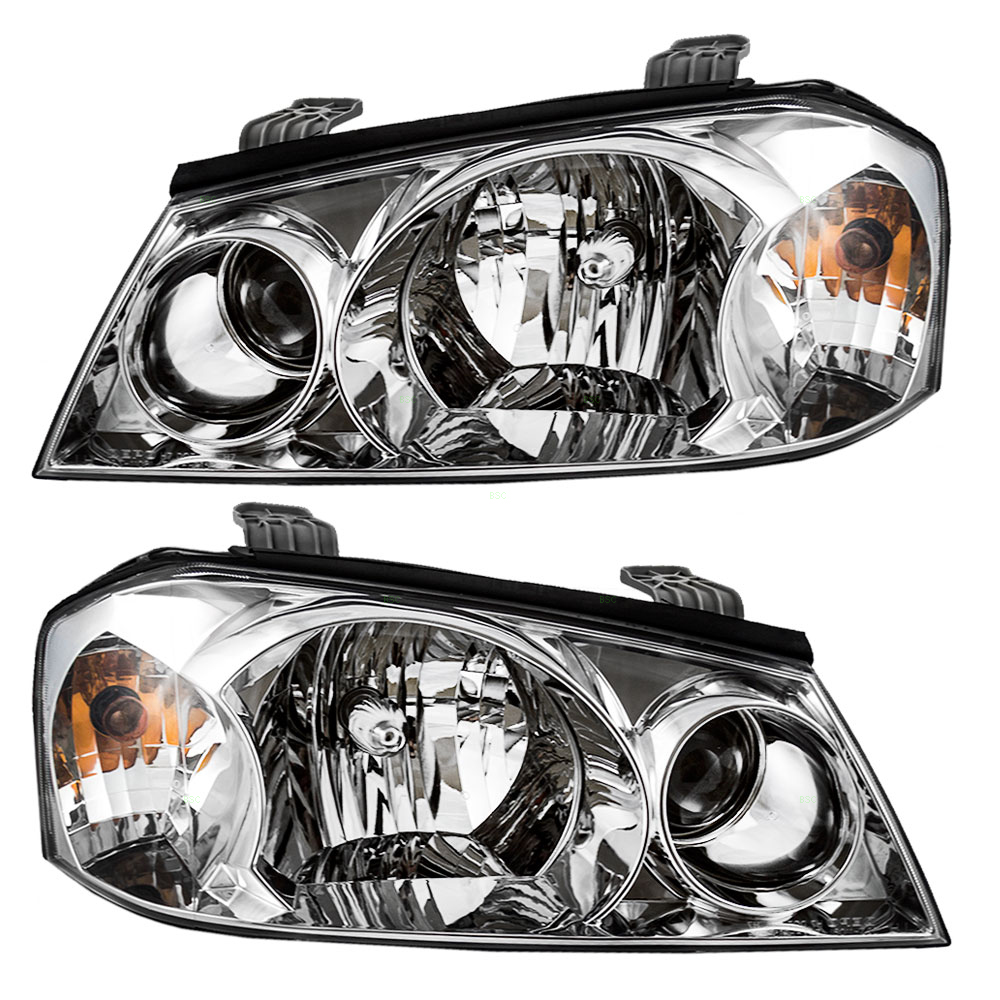 autoandart com 01 02 kia optima new pair set headlight kia light lens