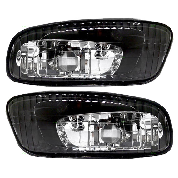Lexus ES300 ES330 Set of Fog Lights Front Driving Lamps w/ Housing