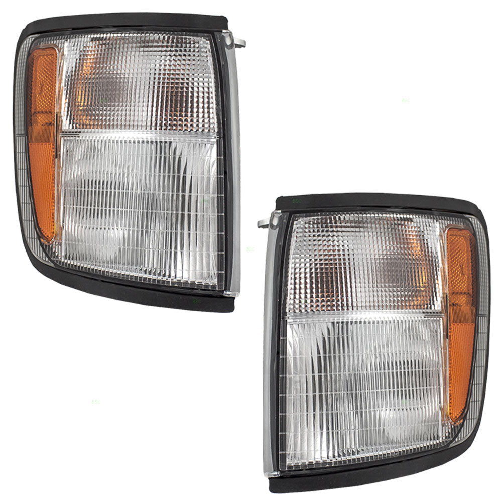 Acura SLX Isuzu Trooper Pair Set Park Signal Corner Marker Lights