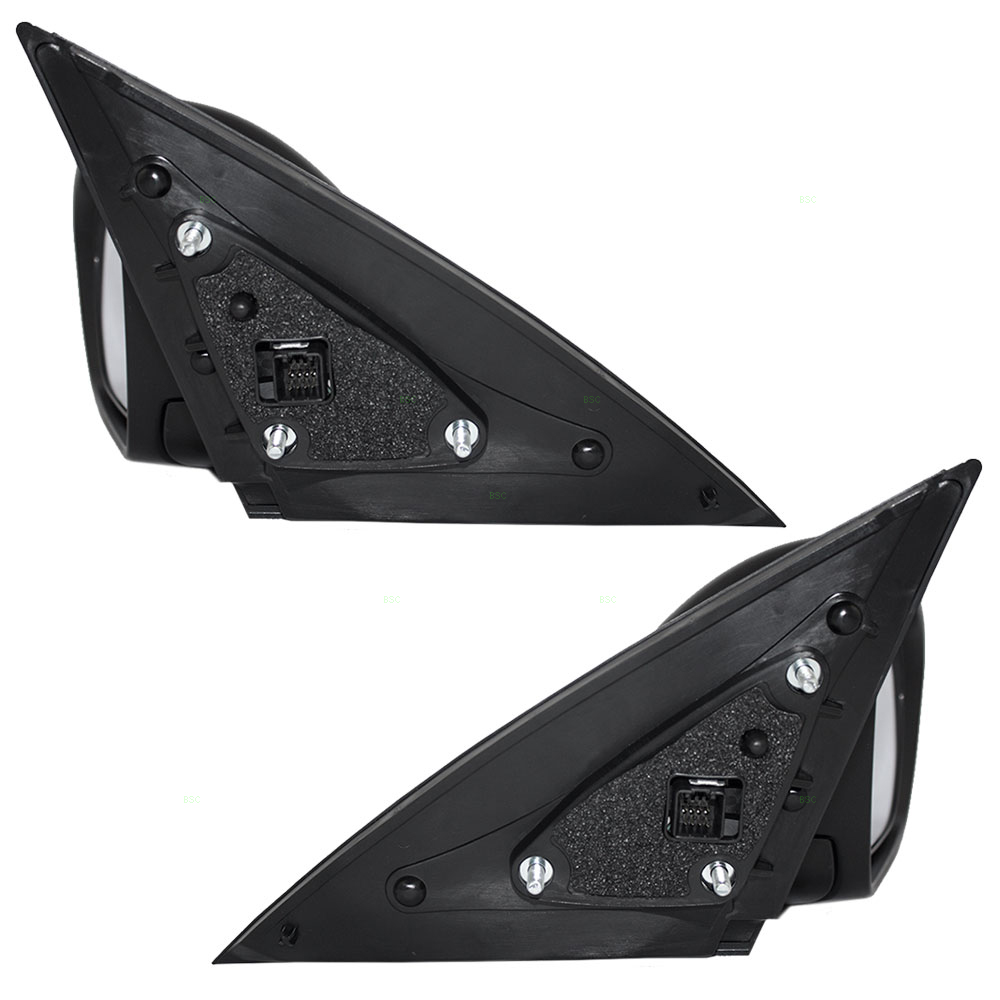 Driver Left Black Manual Fold W/ Turn Signal Side Mirror For Kia - Foto 1