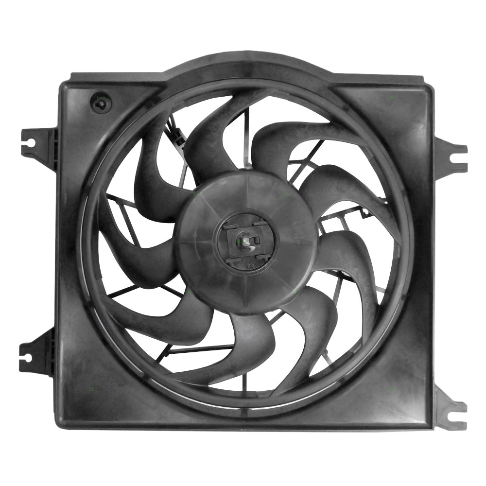 9599 Hyundai Accent Radiator Cooling Fan Motor Assembly