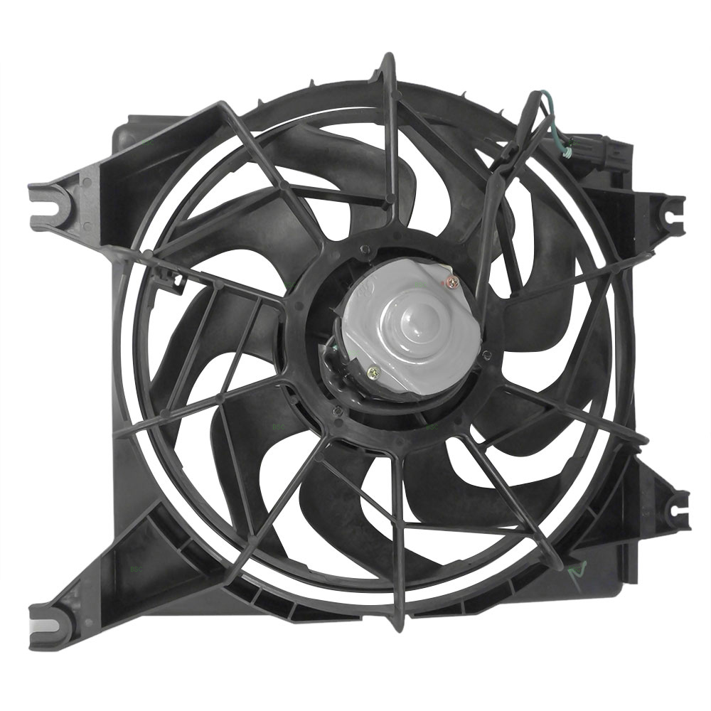 9599 Hyundai Accent Radiator Cooling Fan Motor Assembly