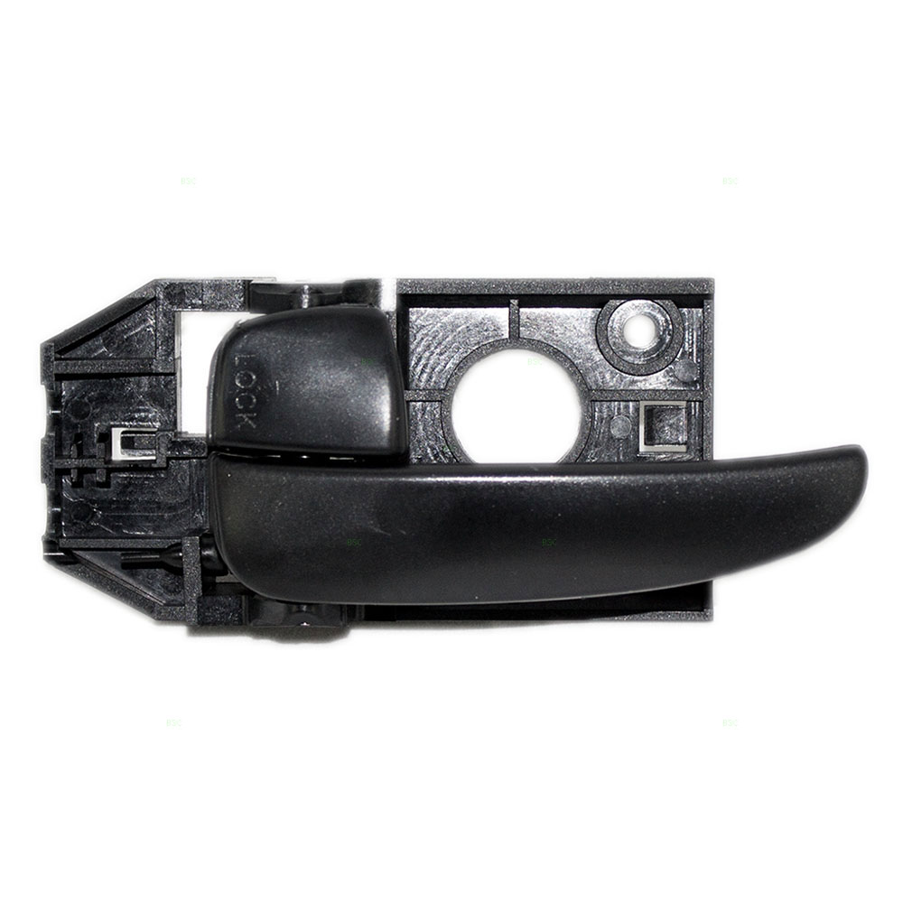 0106 Hyundai Elantra Drivers Inside Rear Black Door Handle