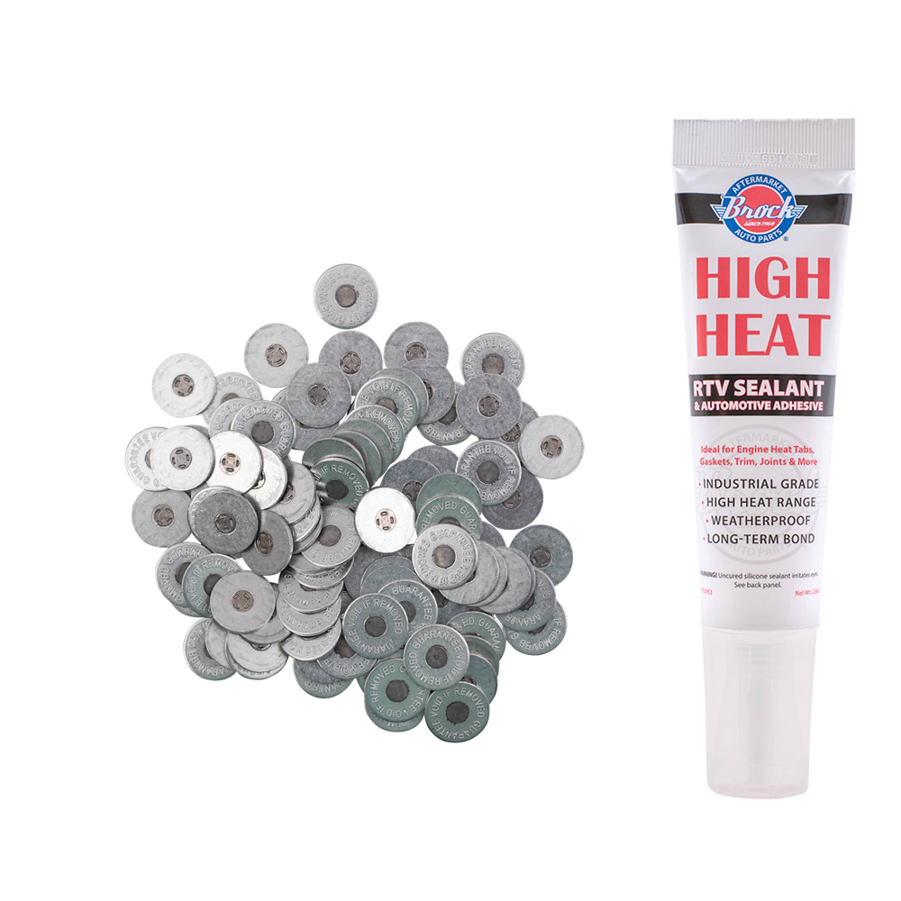 Engine Heat Tabs Engine Heat Tabs & Adhesive Pack