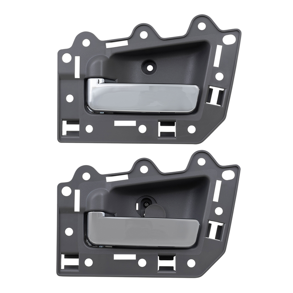 0510 Jeep Grand Cherokee 4 Piece Set Inside Front & Rear Chrome & Gray