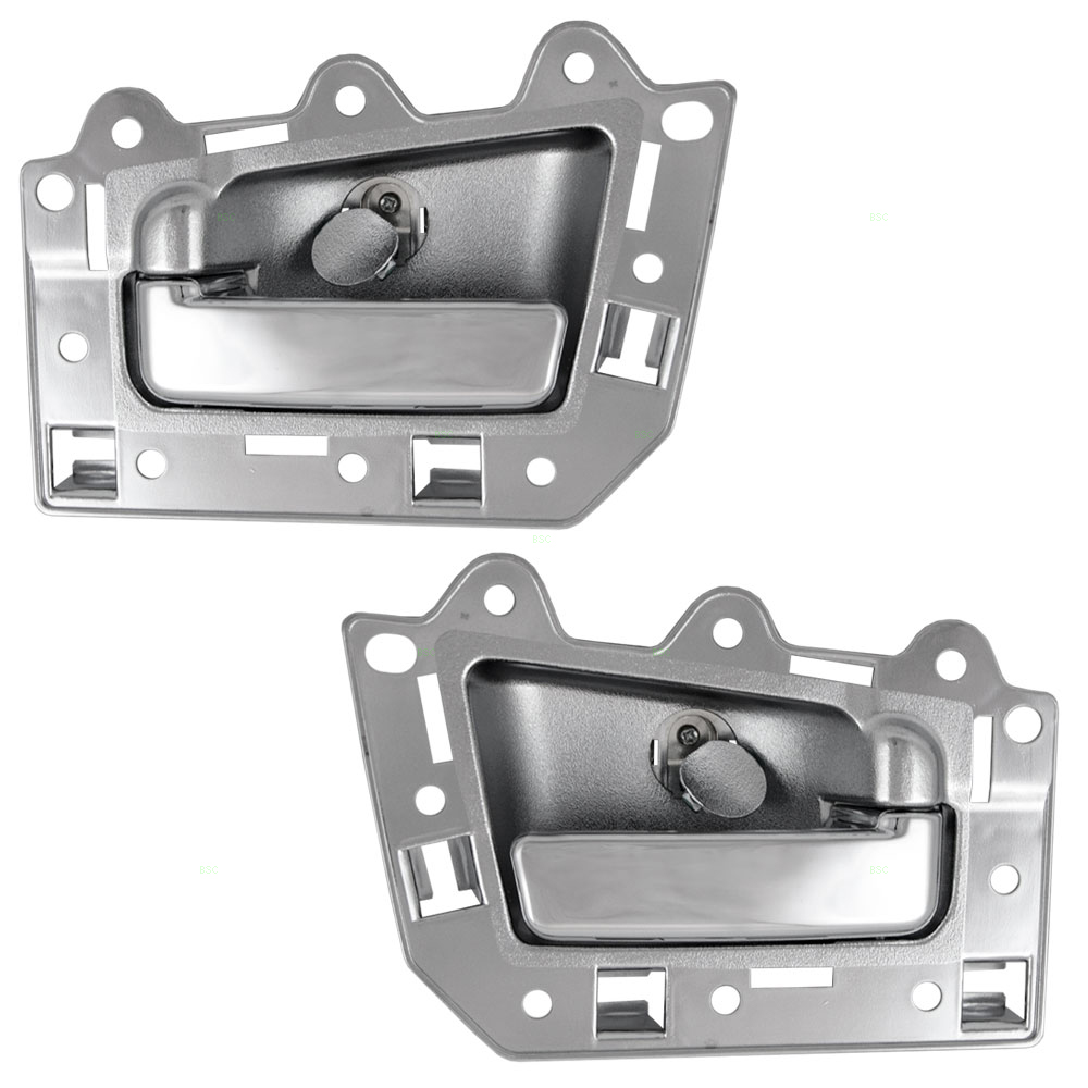 0510 Jeep Grand Cherokee Set of Inside Rear Chrome Door Handles