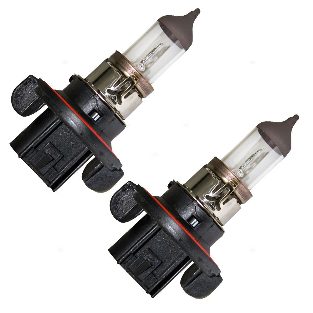 AutoandArt.com - H13 New Pair Set Headlight Bulbs