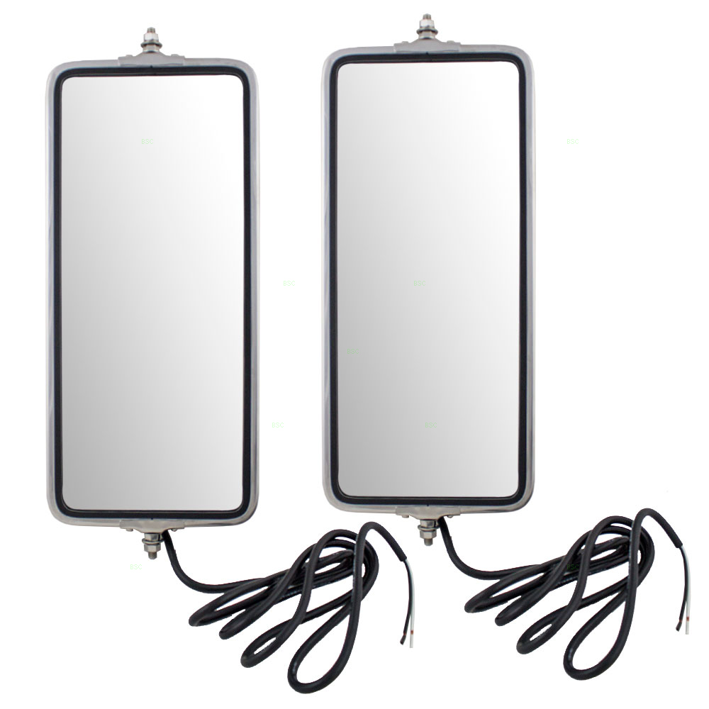New Pair Set Universal West Coast Truck Side Mirror