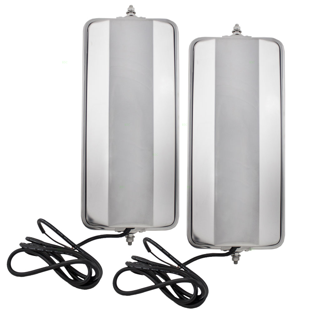 New Pair Set Universal West Coast Truck Side Mirror
