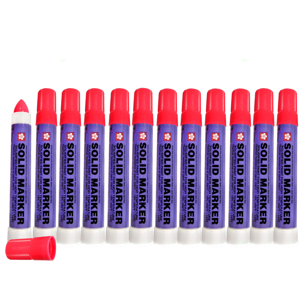 144 Piece Set Sakura Solid Paint Markers Auto Art Twist Up Car Dealer