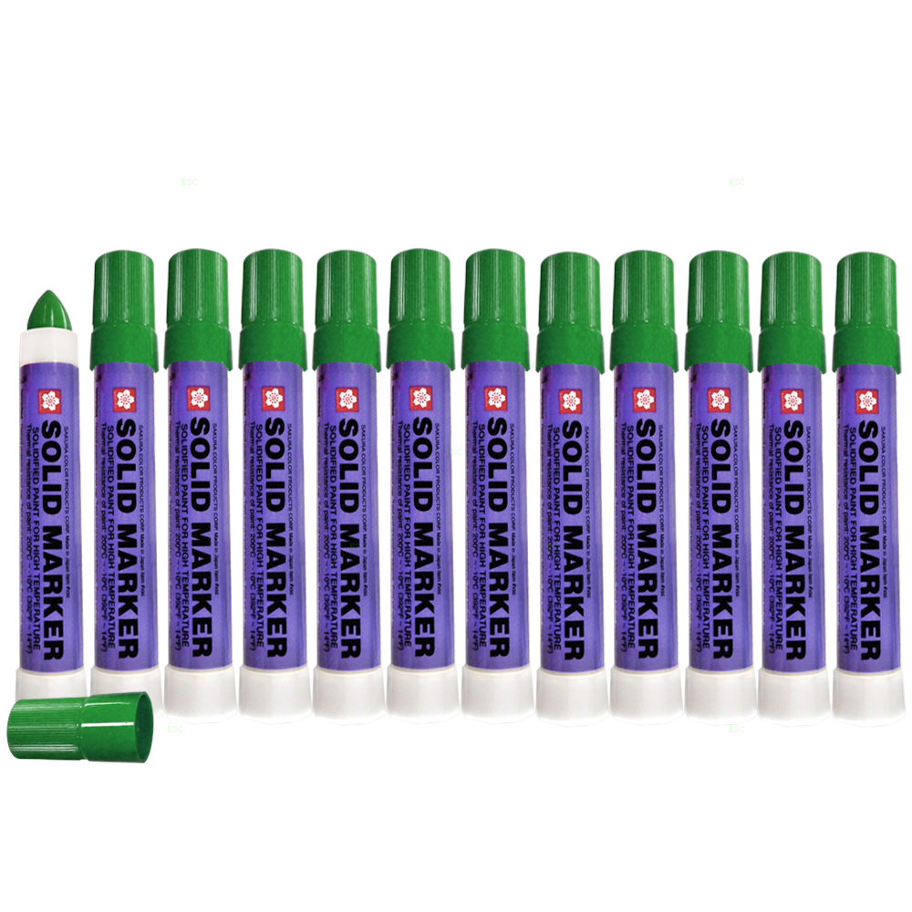 144 Piece Set Sakura Solid Paint Markers Auto Art Twist Up Car Dealer