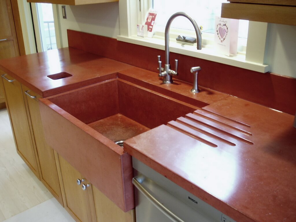 Custom Engineered Concrete Countertops