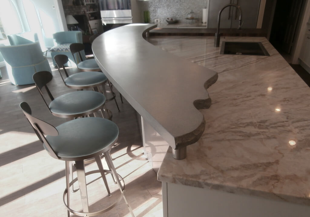 Verdicrete Concrete Countertops Brooks Custom