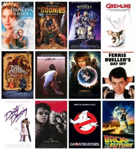 If you're a product of the 80's, chances are you've seen all of these movies.