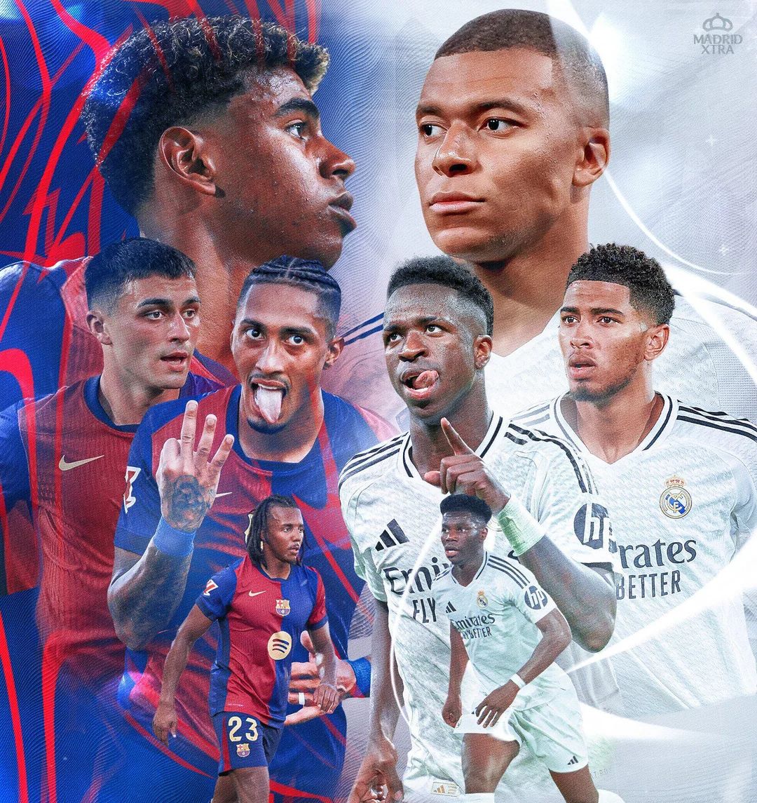 BARCELONA E REAL MADRID DISPUTAM CLÁSSICO DECISIVO