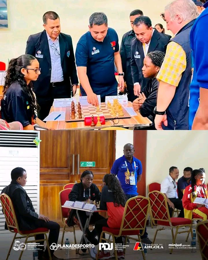 ANGOLA SOMA PRIMEIRAS VITÓRIAS NO TORNEIO DE XADREZ DOS JOGOS DA CPLP