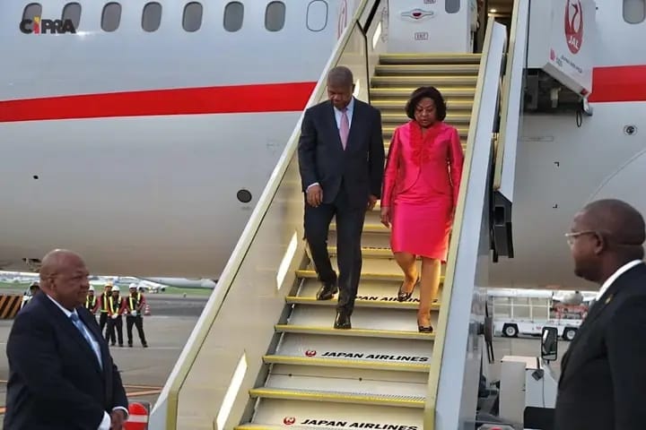 PRESIDENTE JOÃO LOURENÇO CHEGA AO JAPÃO PARA CO-PRESIDIR 9ª EDIÇÃO DA TICAD
