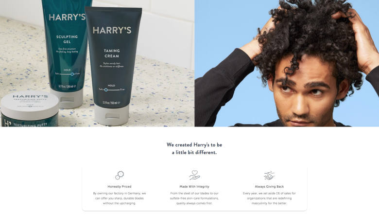 Clean, simple photographs and categorical graphics