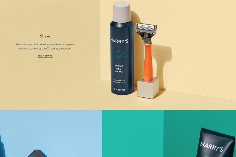 Neutral colour palette with an emphasis on the product