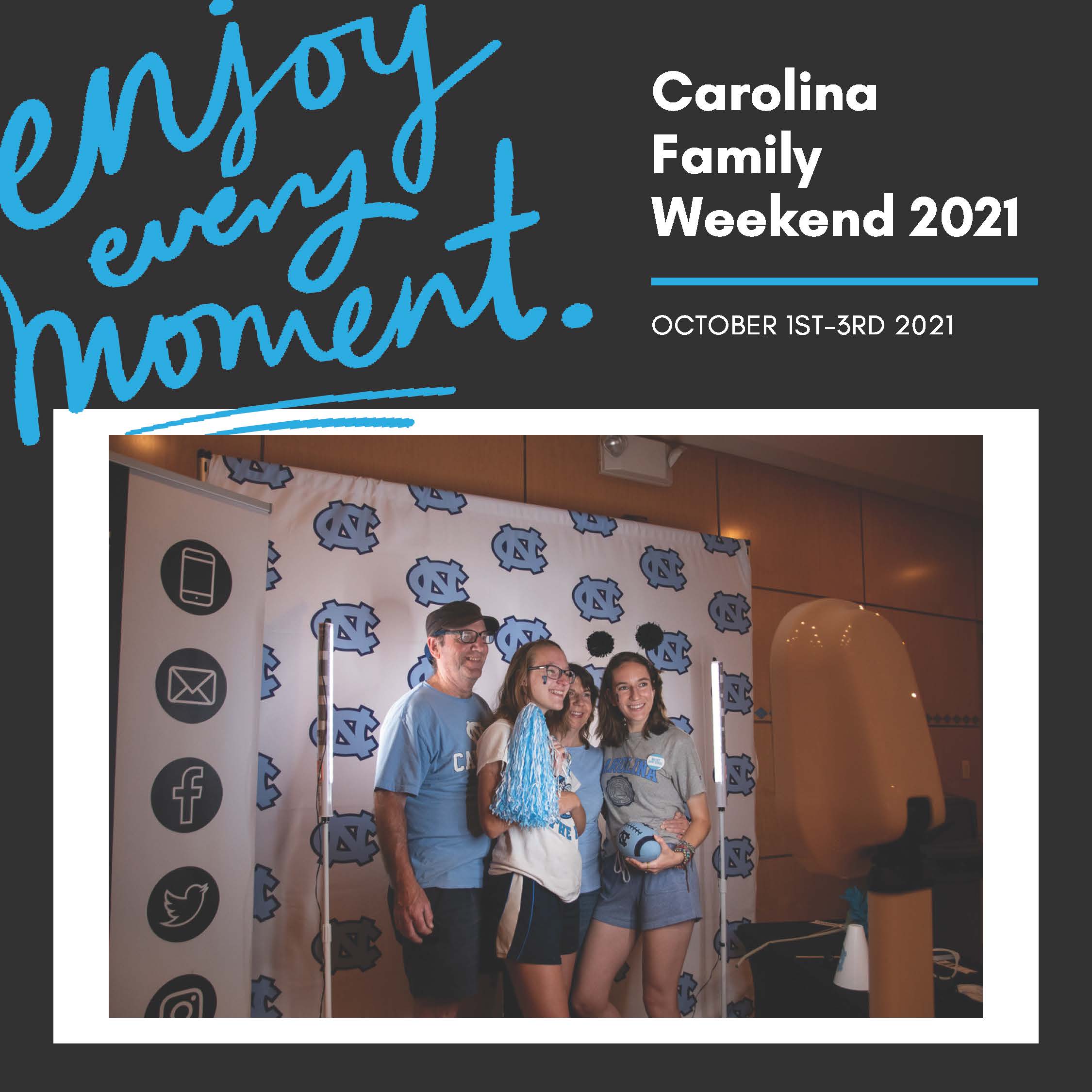 We're Back! Save the Dates for Carolina Family UNC Family Experience