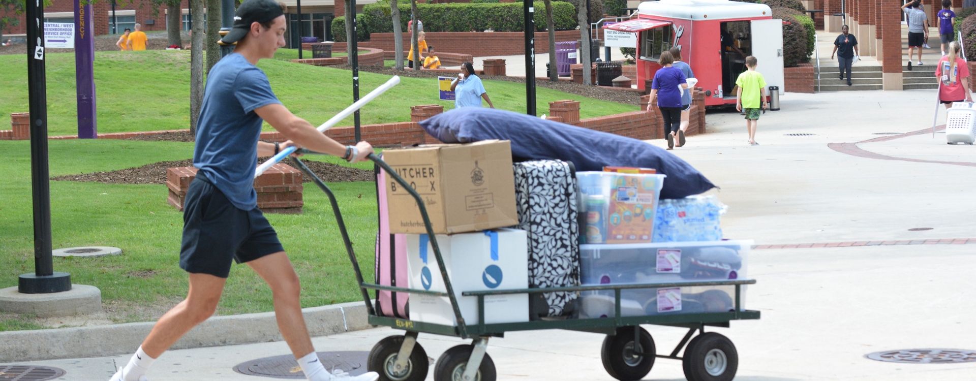 Drop Off and Move In Schedule 2021 The ECU Parent and Family Portal