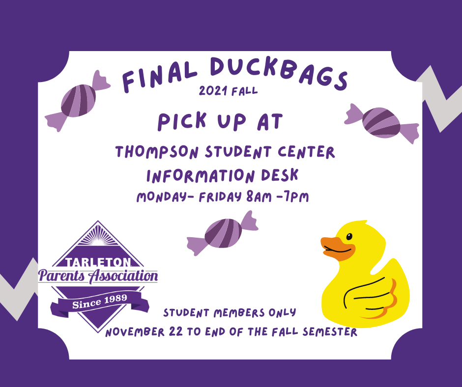 Duck Bag The Tarleton State University Parent and Family Experience