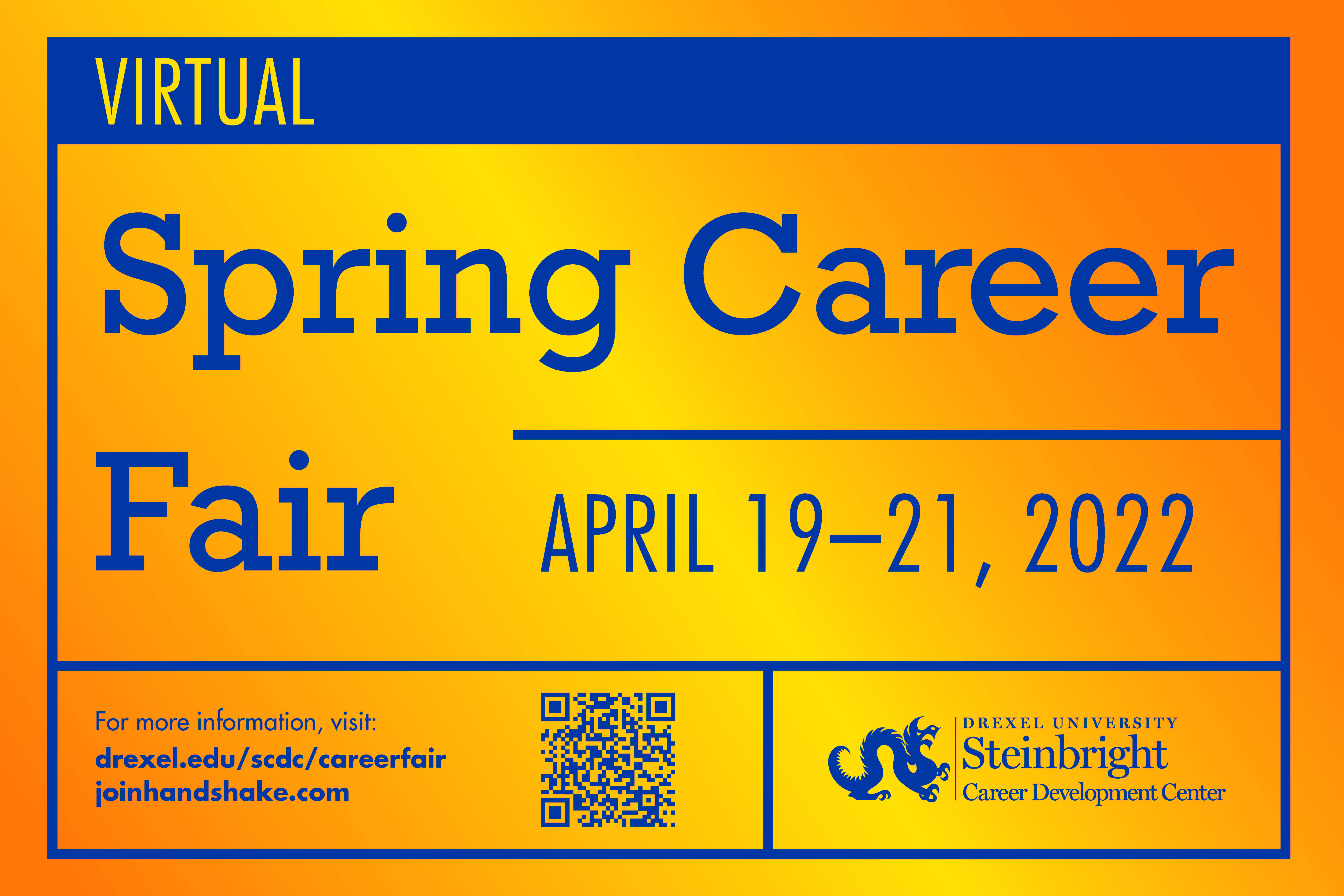 Virtual Spring Career Fair The Drexel University Family Portal