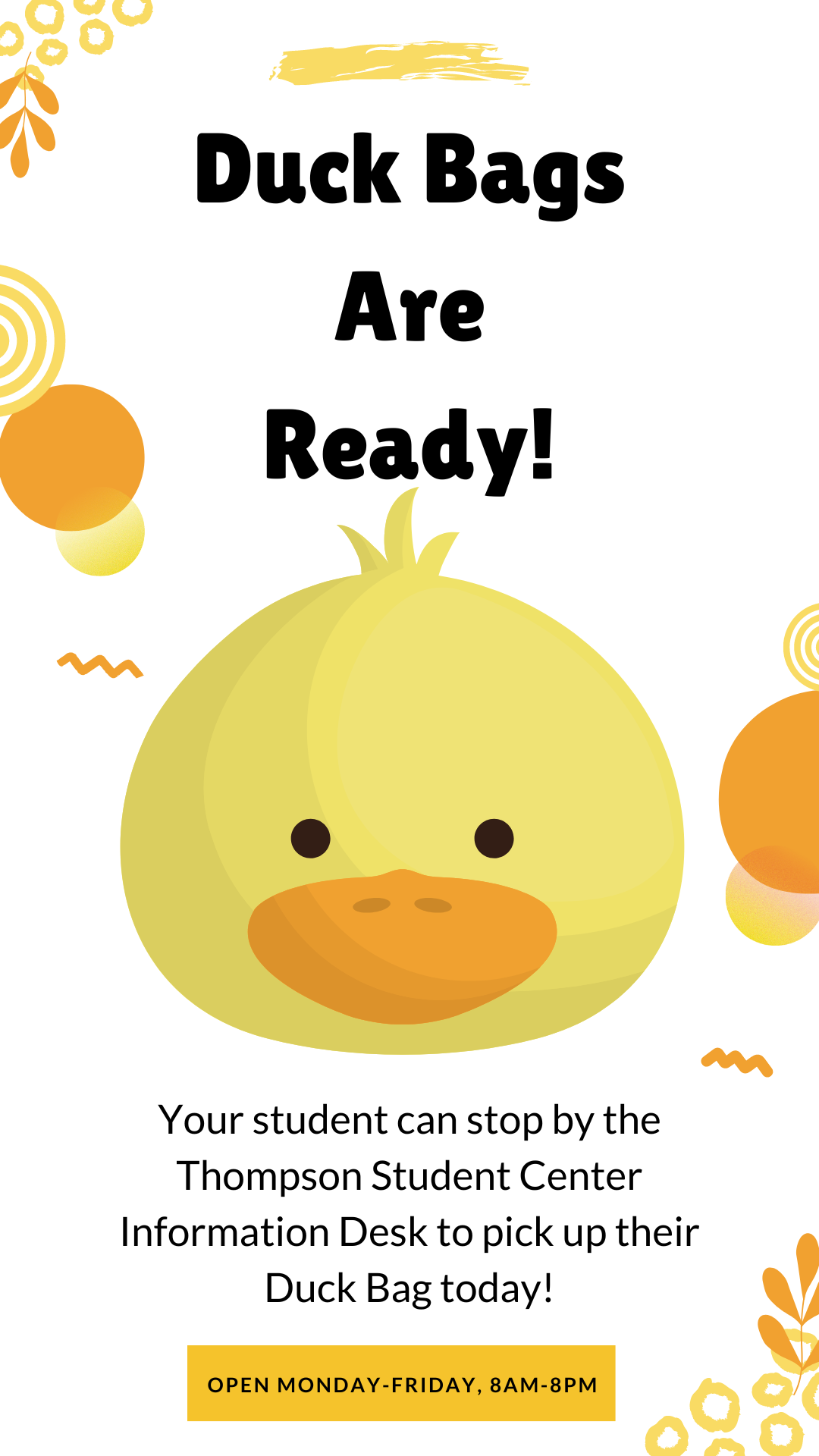 Duck Bags The Tarleton State University Parent and Family Experience