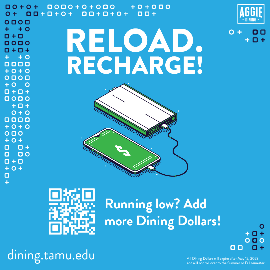 How To Add More Dining Dollars The Aggie Parent Family Connection How To Add More Dining Dollars The Aggie Parent Family Connection