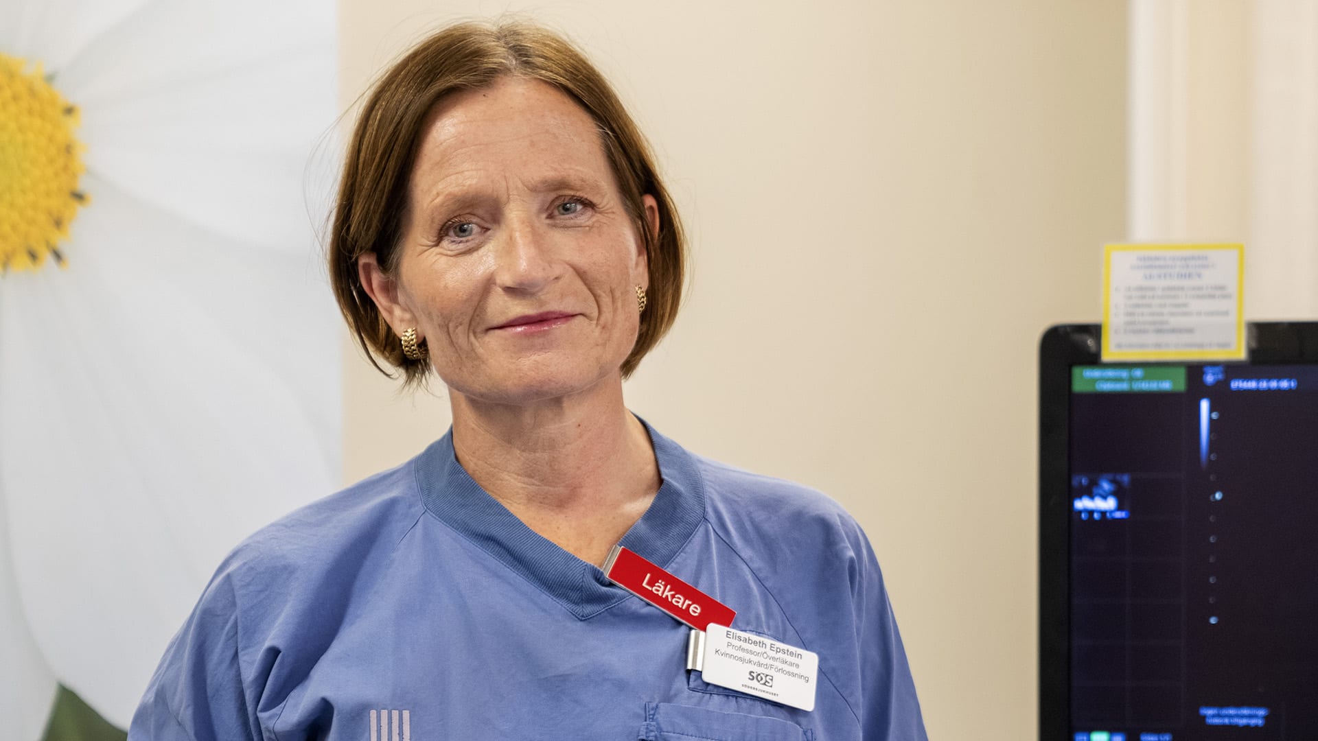 Kvinnlig medelålders läkare