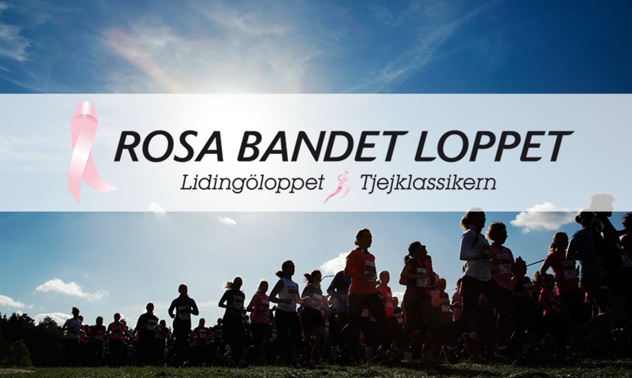 Lidingö Tjejlopp blir rosa Cancerfonden