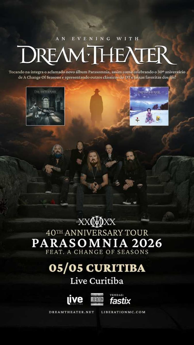 DREAM THEATER - Curitiba 2026 @ Curitiba - PR