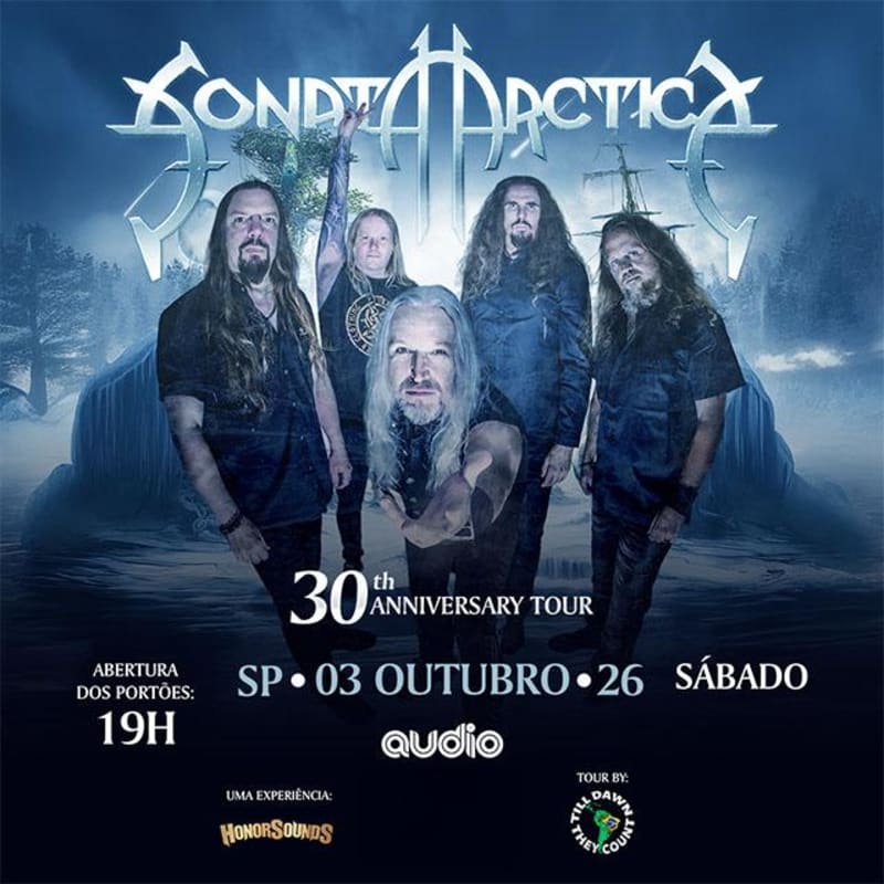 Sonata Arctica - 30th Anniversary Tour @ São Paulo - SP