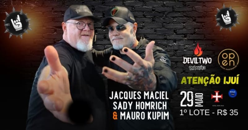 Tributo ao Rock Gaúcho @ Ijuí - RS