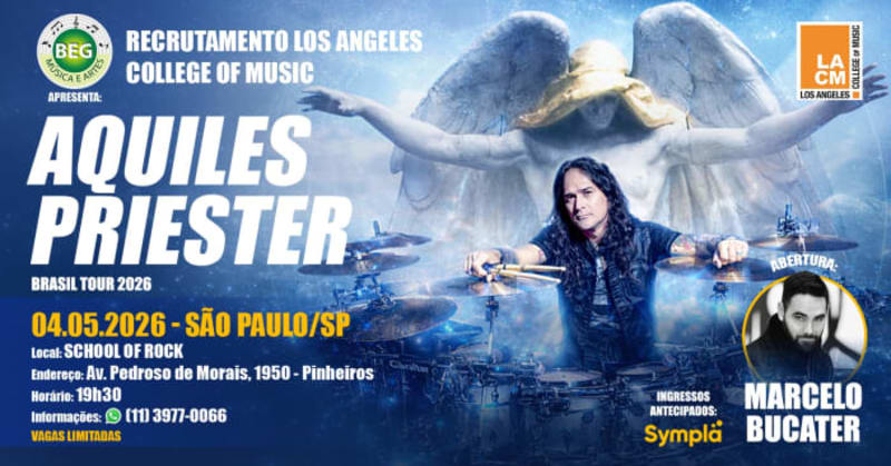 Aquiles Priester – Rebirth na Íntegra @ São Paulo - SP