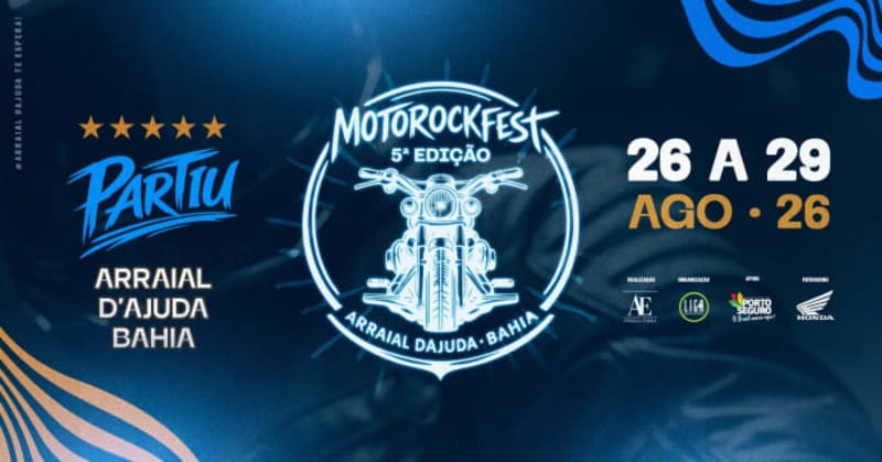 ARRAIAL D´AJUDA MOTO ROCK FEST - BAHIA @ Porto Seguro - BA
