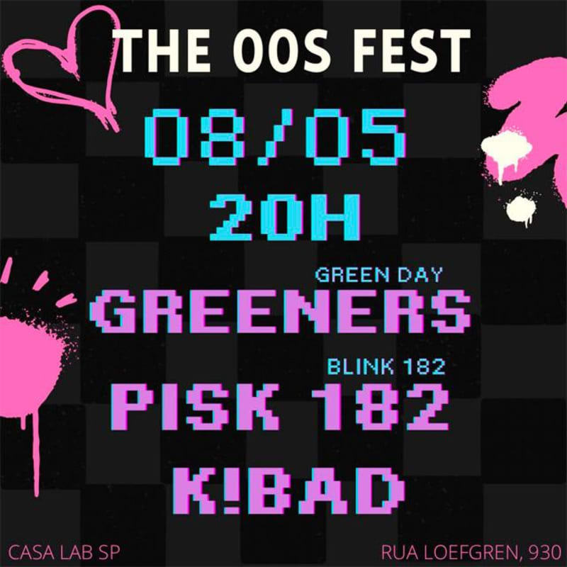 The 00 Fest - Casa Lab @ São Paulo - SP