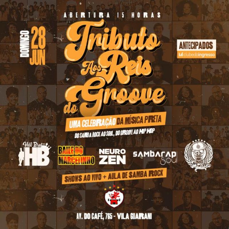 Tributo Aos Reis do Groove @ São Paulo - SP