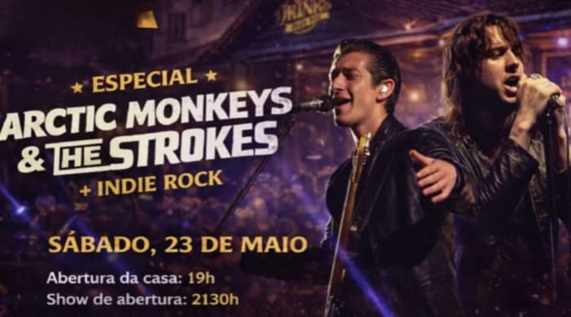 Especial Arctic Monkeys + The Strokes + Indie Rock - Banda POSTMIX @ Rio De Janeiro - RJ